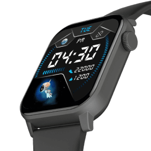 ساعت هوشمند Green lion wise از یک صفحه نمایش لمسی HD در اندازه 1.69 اینچی ساخته شده است.