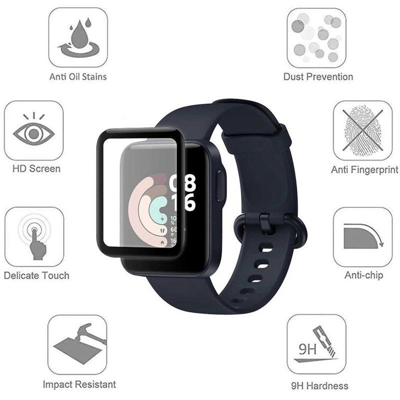 محافظ صفحه نمایش مناسب برای ساعت هوشمند شیائومی مدل Xiaomi Watch Lite Redmi Watch (8)