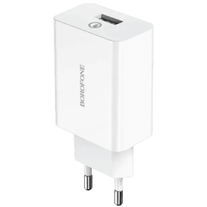 شارژر دیواری بروفون مدل BA 21A به همراه کابل تبدیل MicroUsb