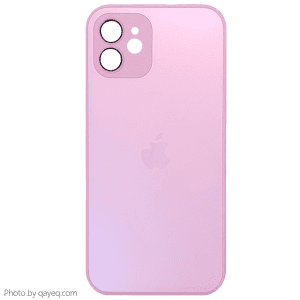 قاب AG Glass شیشه ای با محافظ لنز مناسب برای اپل iPhone 12