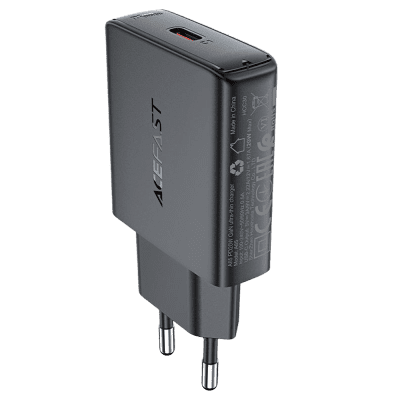 آداپتور ایس فست مدل A65 PD20W GaN توان ۲۰