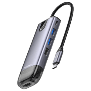 هاب ۶ پورت USB-C مک دودو مدل HU_774