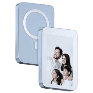 پاوربانک وایرلس ۵۰۰۰ مگ سیف و قاب عکس هوشمند گرین لاین مدل GNPWRFMPB