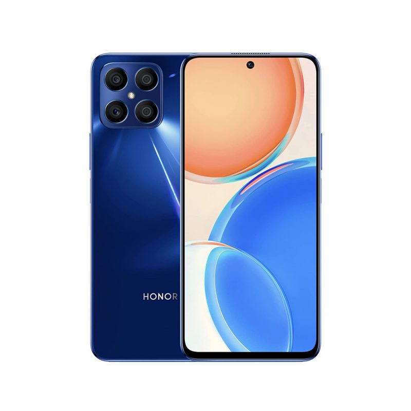 موبایل Honor X8آبی شبکه 4G با حافظه 128 گیگابایت و رم 6 گیگابایت 1