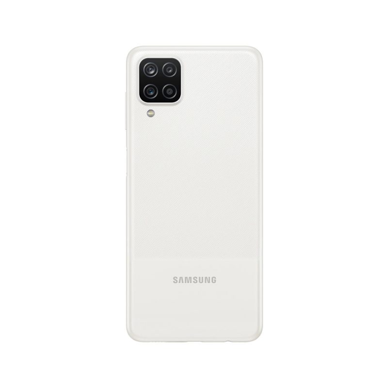 موبایل سامسونگ گلکسی ای12 4جی سفید Samsung Galaxy A12 Mobile Phone white 1
