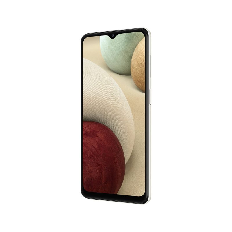گوشی موبایل سامسونگ گلکسی ای12 4جی سفید Samsung Galaxy A12 Mobile Phone white 4