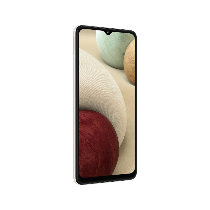 گوشی موبایل سامسونگ گلکسی ای12 4جی سفید Samsung Galaxy A12 Mobile Phone white 5