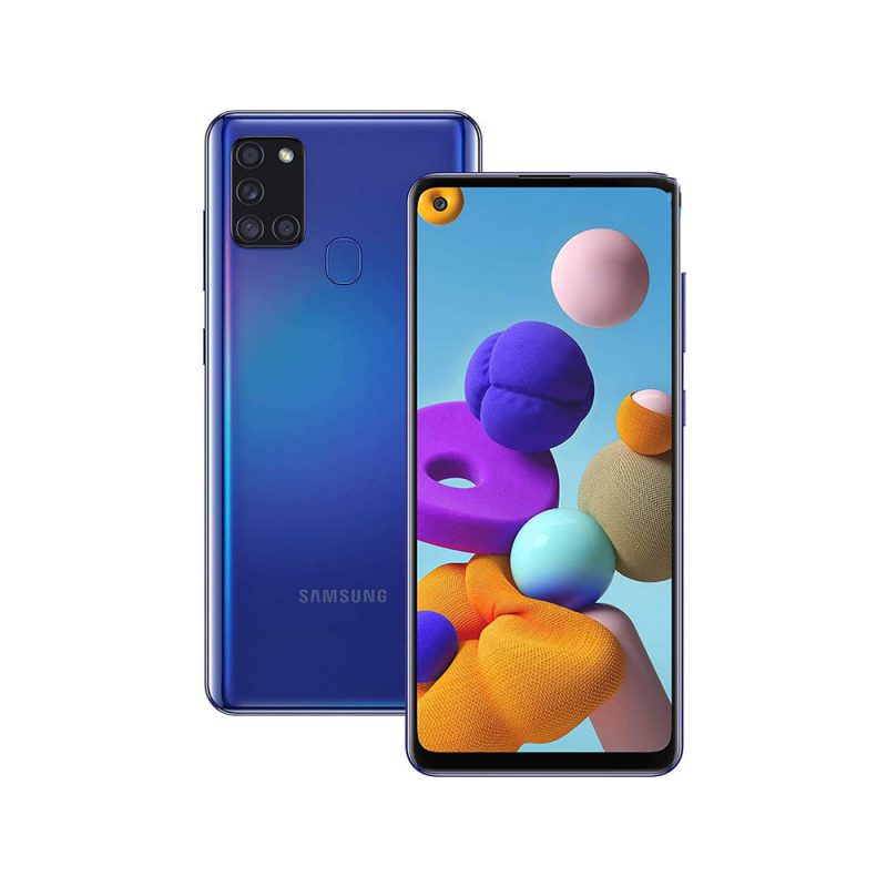 موبایل سامسونگ گلکسی ای۲۱اس ۴جی آبی Samsung Galaxy A21s 4G Mobile Phone blue 6