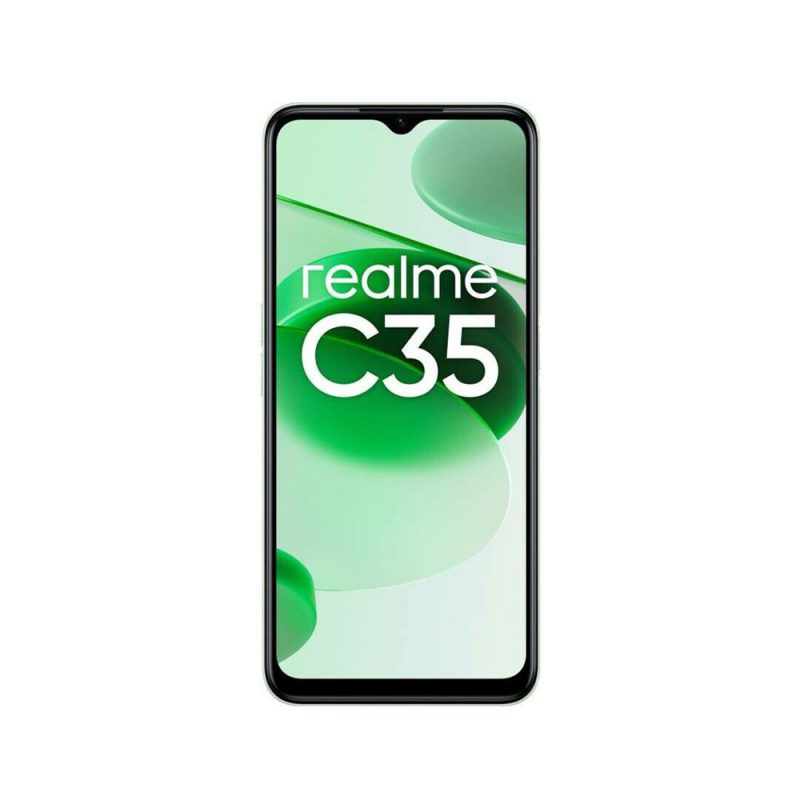 موبایل سبز Realme C35 شبکه 4G با حافظه 128 گیگابایت و رم 4 گیگابایت 3