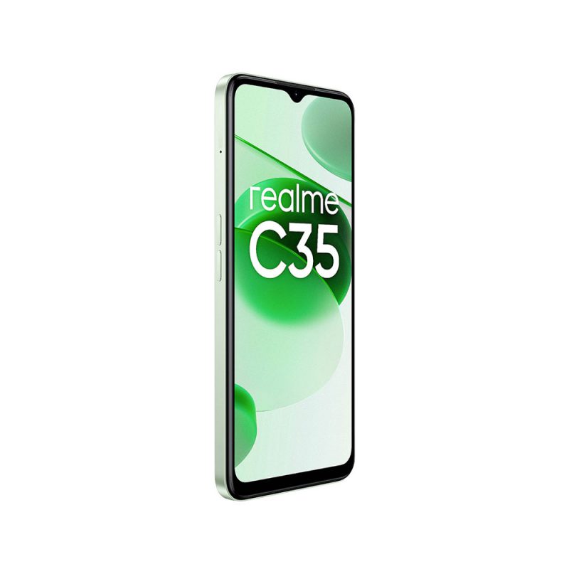 موبایل سبز Realme C35 شبکه 4G با حافظه 128 گیگابایت و رم 4 گیگابایت 7