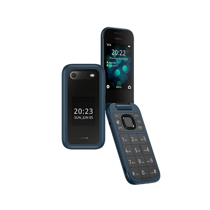 موبایل سرمه ای Nokia 2660 تاشو حافظه 128 مگابایت و رم 48 مگابایت 2
