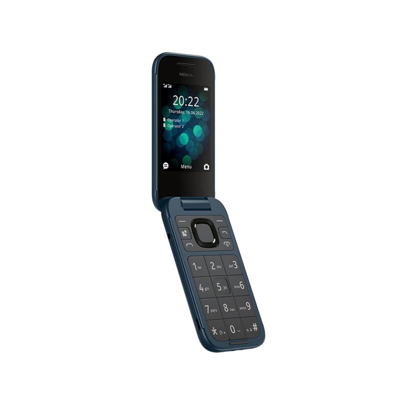 موبایل سرمه ای Nokia 2660 تاشو حافظه 128 مگابایت و رم 48 مگابایت 3
