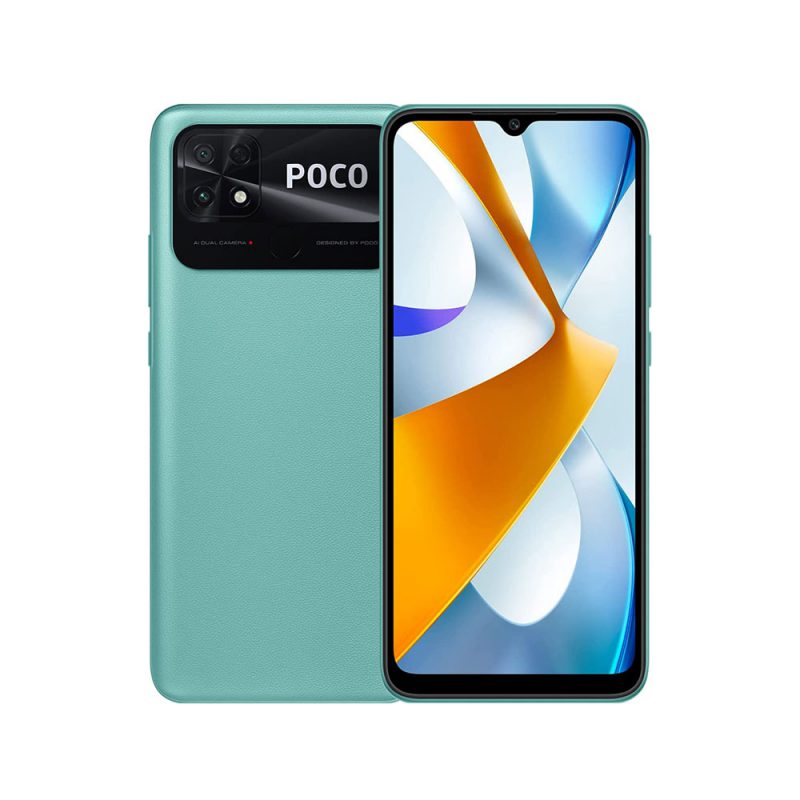 موبایل شیائومی پوکو سی۴۰ ۴جی سبز Xiaomi PocoC40 4G Mobile Phone green 1