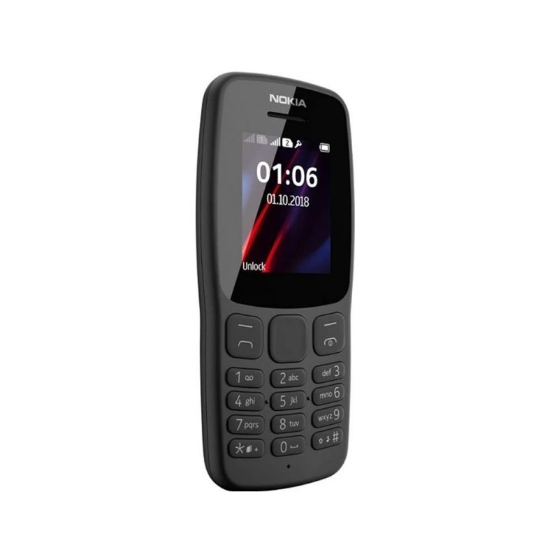 موبایل مشکی Nokia 106 حافظه 4 مگابایت و رم 4 مگابایت 7