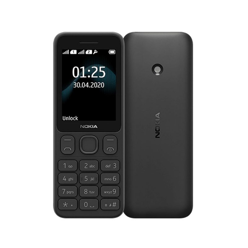 موبایل مشکی Nokia 125 حافظه 4 مگابایت و رم 4 مگابایت 1