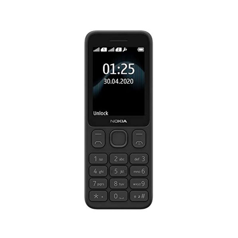 موبایل مشکی Nokia 125 حافظه 4 مگابایت و رم 4 مگابایت 4