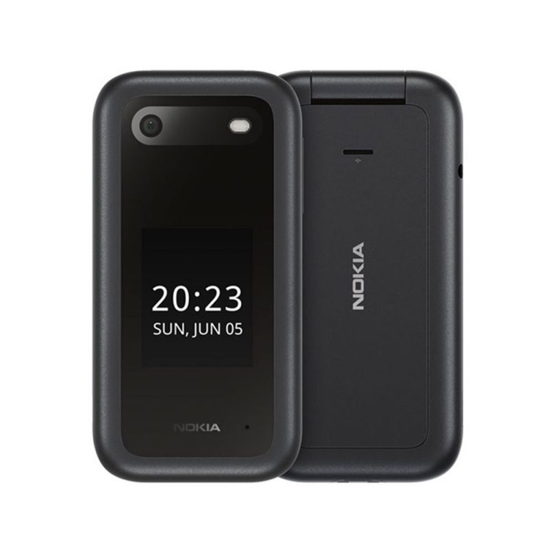 موبایل مشکی Nokia 2660 تاشو حافظه 128 مگابایت و رم 48 مگابایت 1