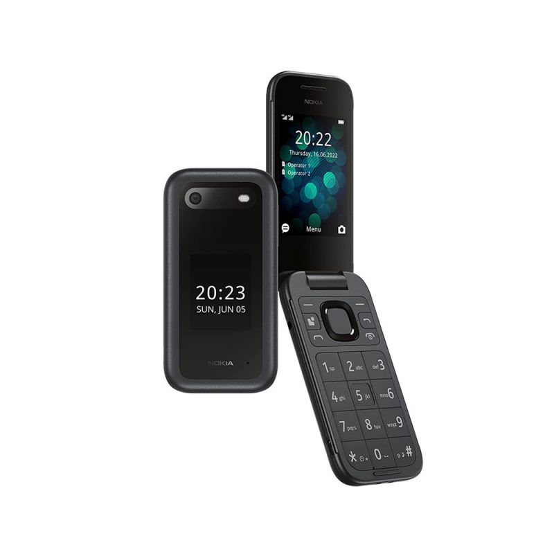 موبایل مشکی Nokia 2660 تاشو حافظه 128 مگابایت و رم 48 مگابایت 4