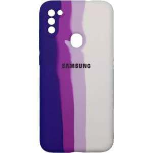 قاب مدل سیلیکون رنگین کمانی مناسب برای موبایل سامسونگ Galaxy A11