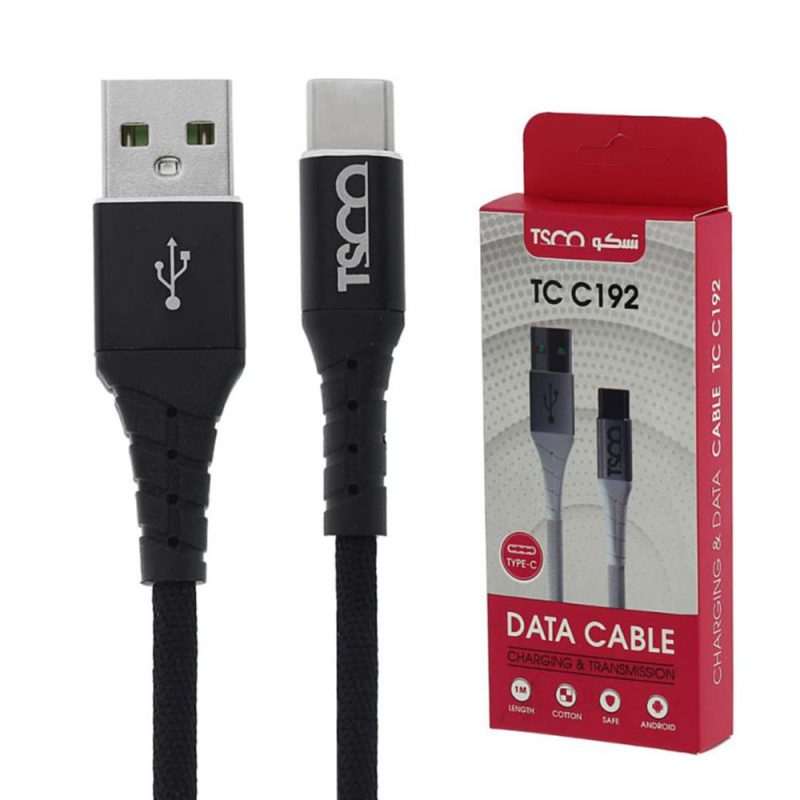شارژ و انتقال داده ها USB به USB C تسکو مدل TCA192 7