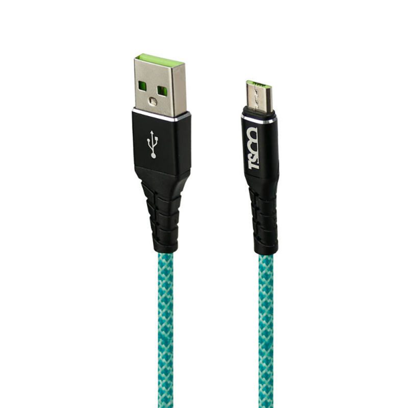 شارژ و انتقال داده ها USB به micro USB تسکو مدل TCA 204 1