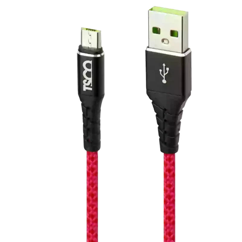 شارژ و انتقال داده ها USB به micro USB تسکو مدل TCA 204 1
