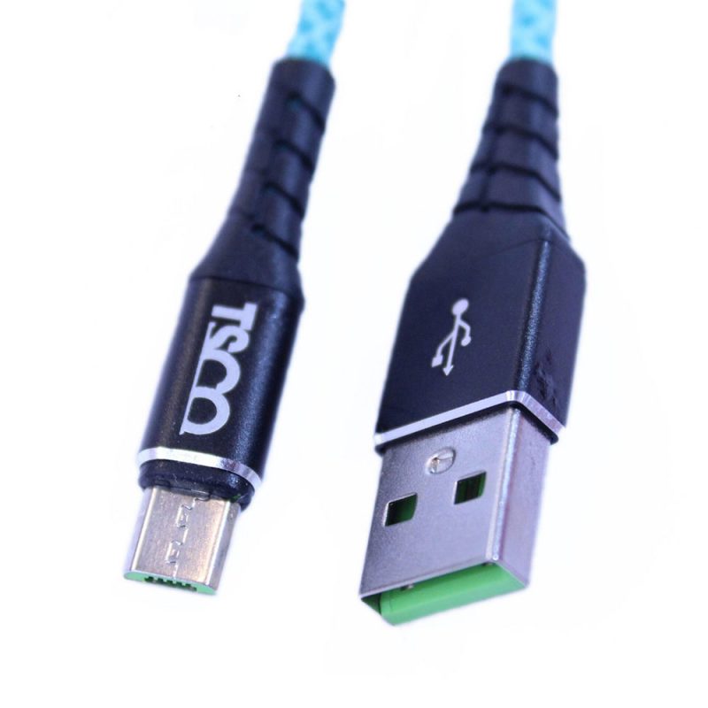 شارژ و انتقال داده ها USB به micro USB تسکو مدل TCA 204 4