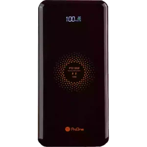 پاوربانک بیسیم پرو وان مدل PM12 جعبه باز