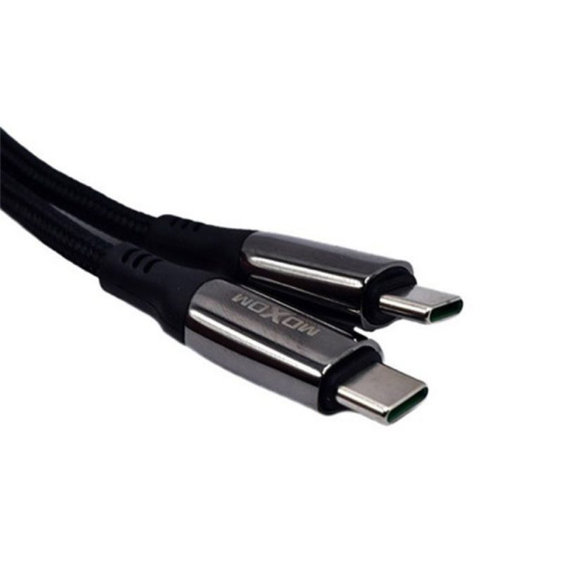 دیتا USB C به USB C موکسوم مدل MX CB92PD رنگ مشکی 3