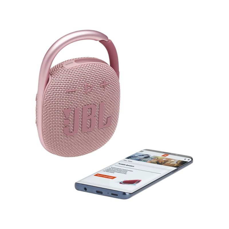 بلوتوث جی بی ال مدل Clip 4 Portable pink 7