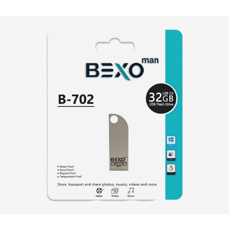 مموری بکسو مدل B702 رابط USB 3.0 حافظه ۳۲ گیگابایت 3