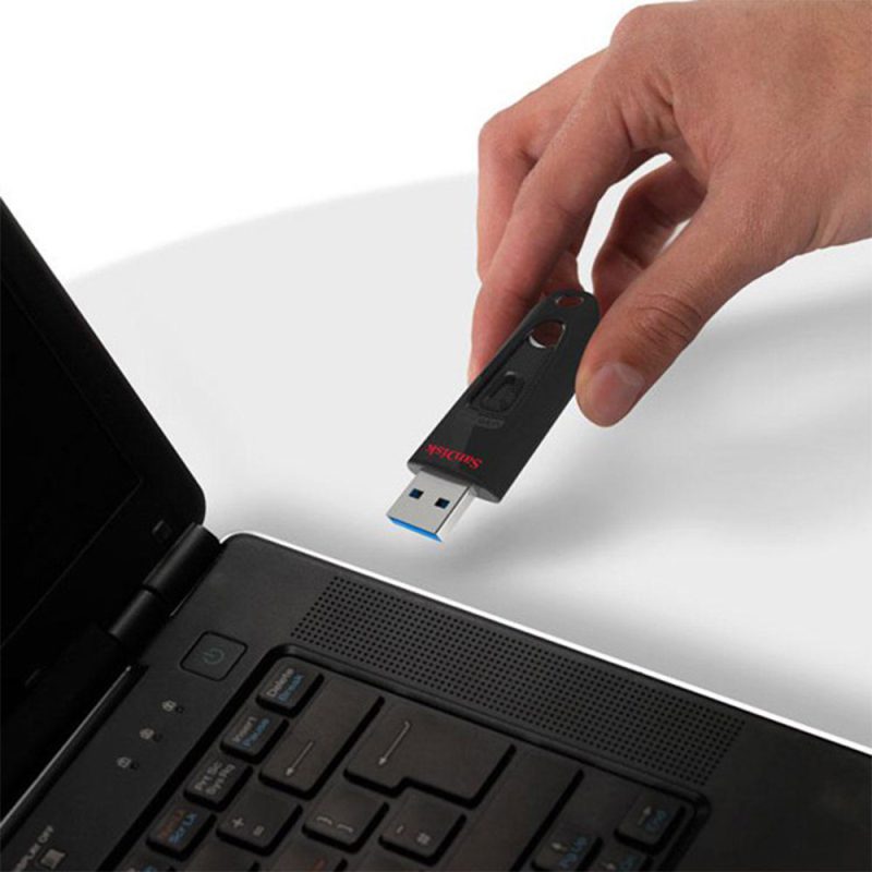مموری سن دیسک مدل Ultra رابط USB 3.0 سرعت ۱۳۰ مگابایت حافظه ۱۲۸ گیگابایت 7