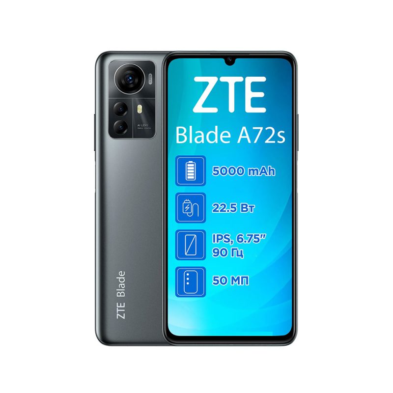 موبایل زد تی ای Blade A72s شبکه 4G با حافظه 128 گیگابایت و رم 6 گیگابایت 2