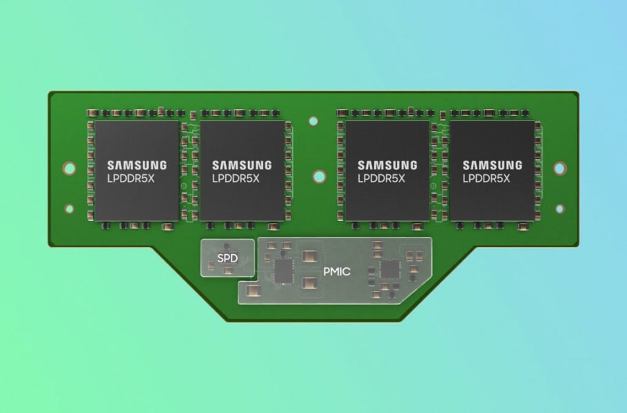 Samsung LPCAMM LPDDR5X DRAM Module 910x600 1